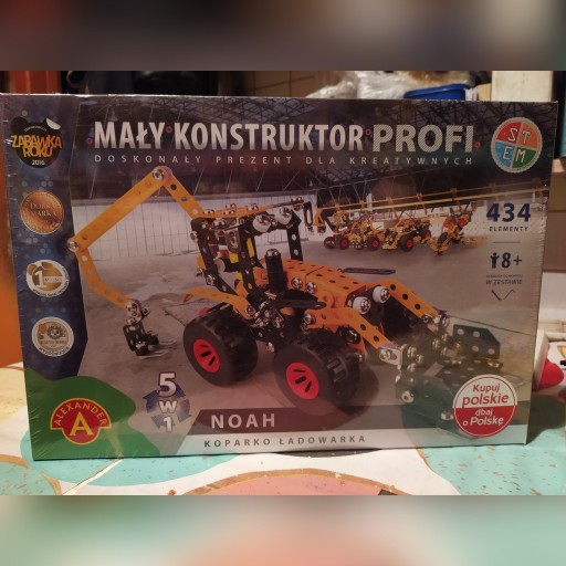 Zdjęcie oferty: Mały konstruktor PROFI 5 w 1 "Noah"