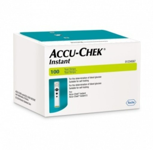 Zdjęcie oferty: Accu-Chek Instant paski testowe 100 sztuk