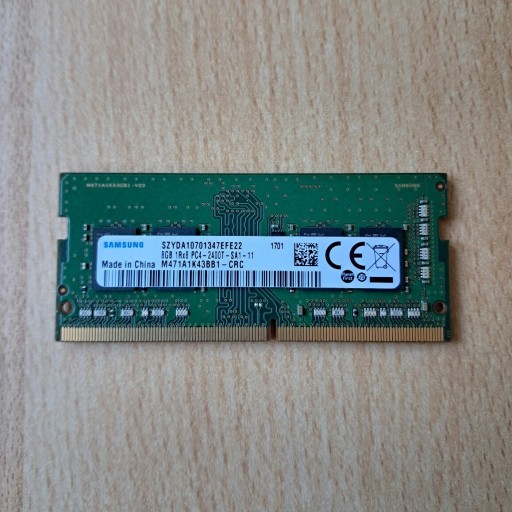 Zdjęcie oferty: Pamięć RAM Samsung 8GB DDR4 2400MHZ SA1