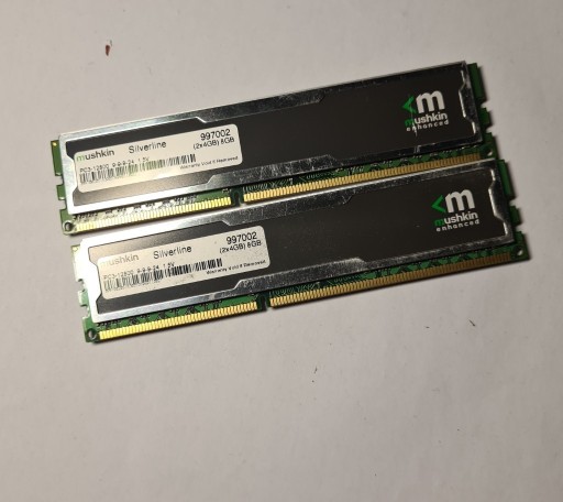 Zdjęcie oferty: Pamięć RAM Mushkin DDR3 8GB (2x4GB) 1600MHz CL9