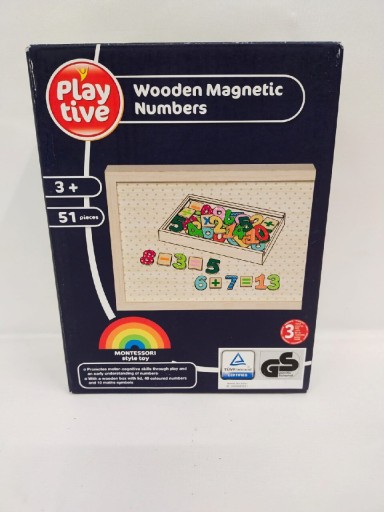 Zdjęcie oferty: PlayTive Drewniane Magnesy Cyfry