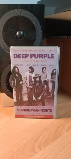 Zdjęcie oferty: Deep Purple Live in Denmark VHS 