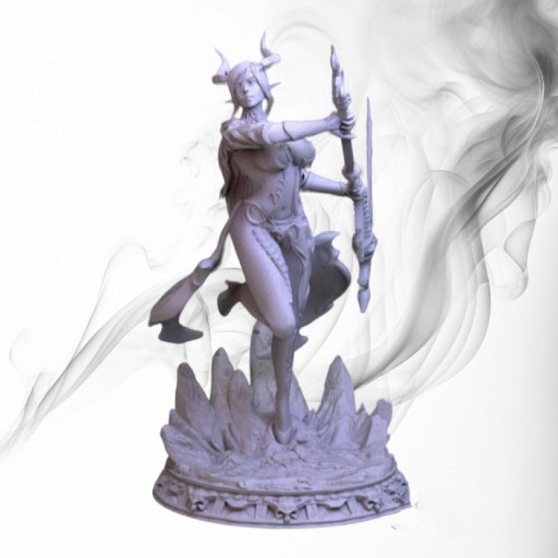 Zdjęcie oferty: Figurka druk 3D żywica " Demon Queen vol.2 " -12cm