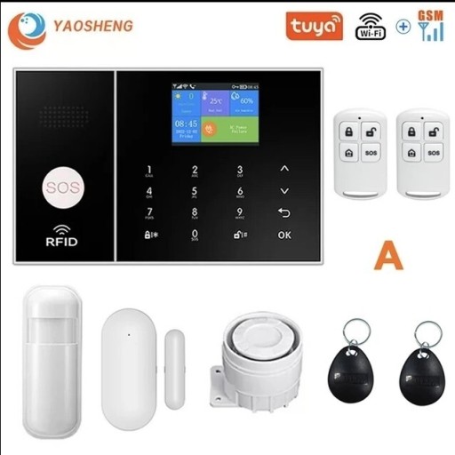 Zdjęcie oferty: Bezprzewodowy system alarmowy GSM WiFi Tuya 2.4LCD