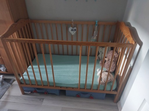 Zdjęcie oferty: Łóżeczko niemowlęce 60×120