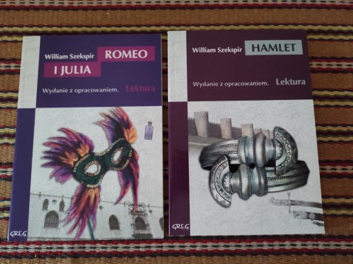 Zdjęcie oferty: W. Szekspir Hamlet + Romeo i Julia z opr. +gratis 