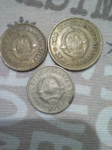 Zdjęcie oferty: zestaw monet Jugosławia 