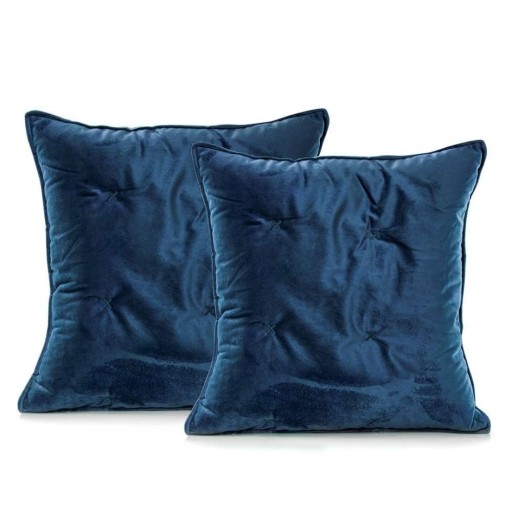 Zdjęcie oferty: 2xPoszewka pikowana Ciemnoniebieska/Błękitna DAISY