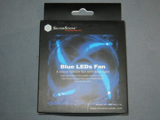 Zdjęcie oferty: SilverStone Blue LEDs Fan 120x120x25 1200 RPM