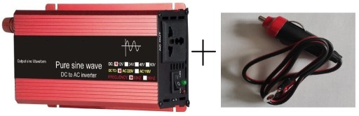 Zdjęcie oferty: Przetwornica 12V 230V 400W czysty sinus wys. PL