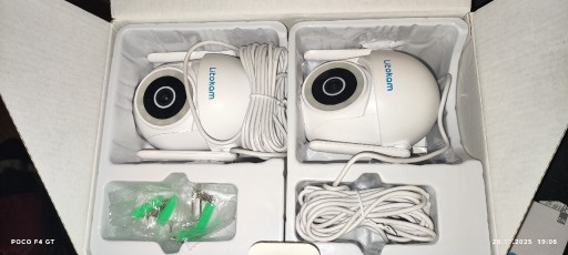 Zdjęcie oferty: Zestaw kamer bezpieczeństwa m1 2.5K Wi-Fi podczerwień,śledzenie obiektu