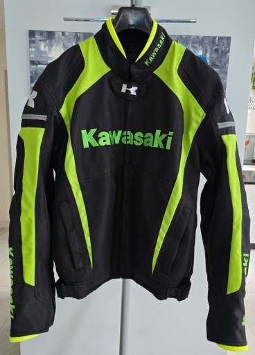 Zdjęcie oferty: Kurtka motocyklowa Kawasaki - tekstylna M -idealny