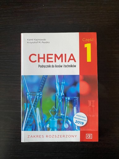 Zdjęcie oferty: Podręcznik do chemi, klasa 1, zakres rozszerzony