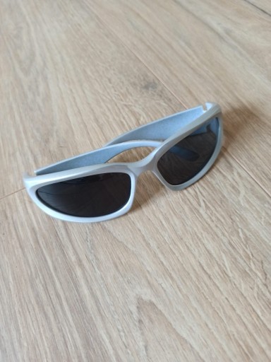 Zdjęcie oferty: Okulary przeciwsłoneczne vintage, YK2, srebrne