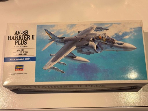Zdjęcie oferty: Harrier II Plus AV-8B - Hasegawa, idealny