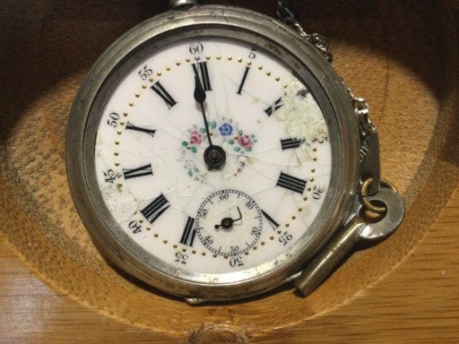 Zdjęcie oferty: Trzy zegarki Galonne srebro kluczyk inne