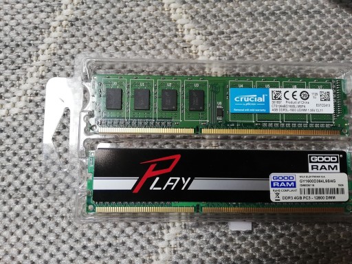 Zdjęcie oferty: Pamięć ram 8gb (2x4gb) używane