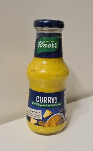 Zdjęcie oferty: Knorr Sos Curry Z Ananasem Z Niemiec 250ml