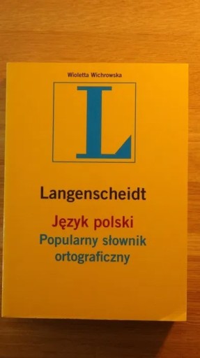 Zdjęcie oferty: Język polski Popularny słownik ortograficzny Wiole