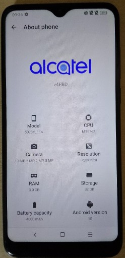 Zdjęcie oferty: Alcatel 1S 2020 3GB/32GB NFC