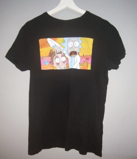 Zdjęcie oferty: koszulka Rick and Morty czarna adult swim primark 