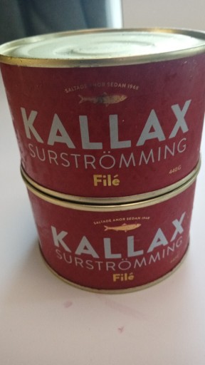 Zdjęcie oferty: Surstromming kallax filet 440 gram