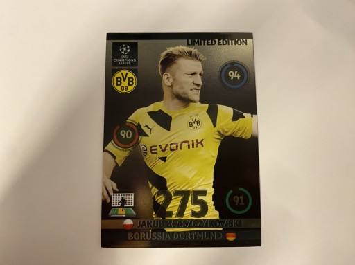 Zdjęcie oferty: PANINI CL2014/2015 BŁASZCZYKOWSKI LIMITED EDITION