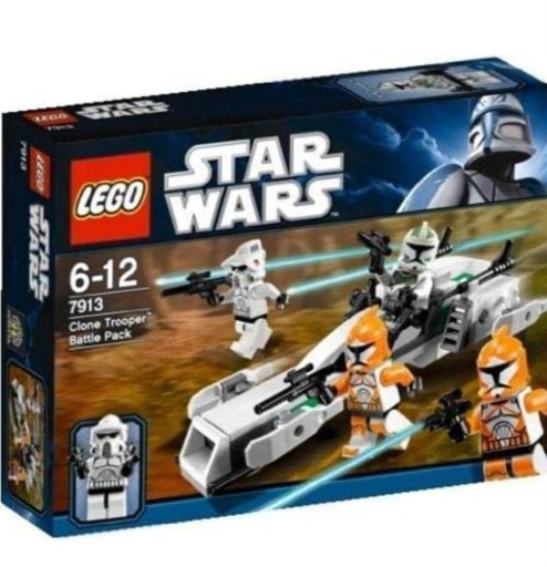 Zdjęcie oferty: Lego Star Wars 7913 Clone Trooper Battle Pack 6-12