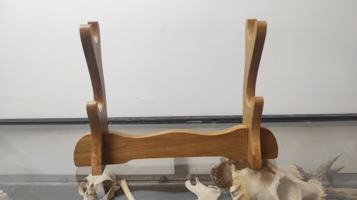 Zdjęcie oferty: Stojak drewniany na 2 noze w stylu japonskim