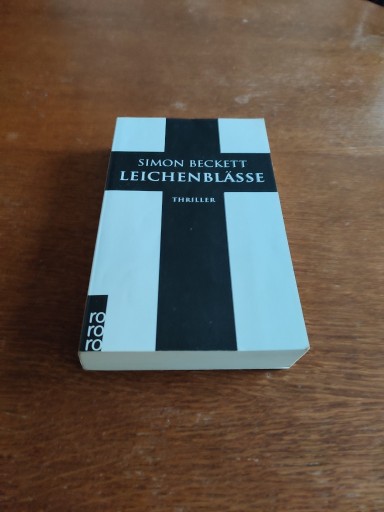 Zdjęcie oferty: Simon Becket Leichenblasse (niemieckI)