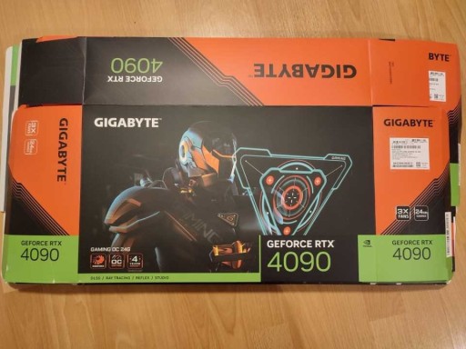Zdjęcie oferty: Gigabyte RTX 4090 Gaming Pudełko Karton Obwoluta