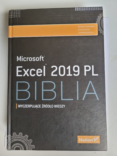 Zdjęcie oferty: Excel 2019 PL BIBLIA.