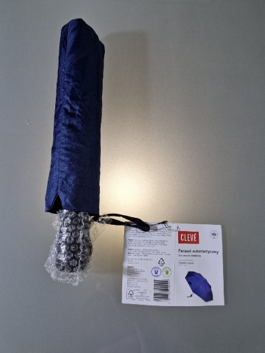 Zdjęcie oferty: Parasol Automatyczny Granatowy 110 cm Cleve 