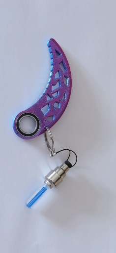 Zdjęcie oferty: Keyrambit, spinner, świecący led brelok
