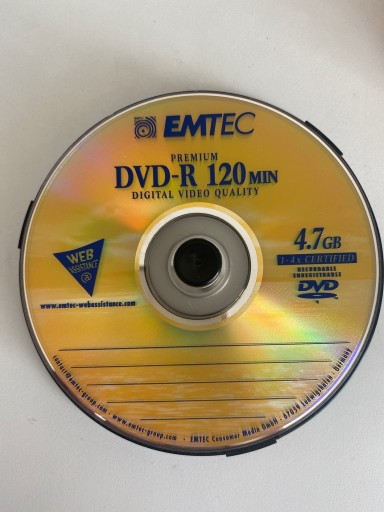 Zdjęcie oferty: DVD - R 4.7gb 120min 14 sztuk 