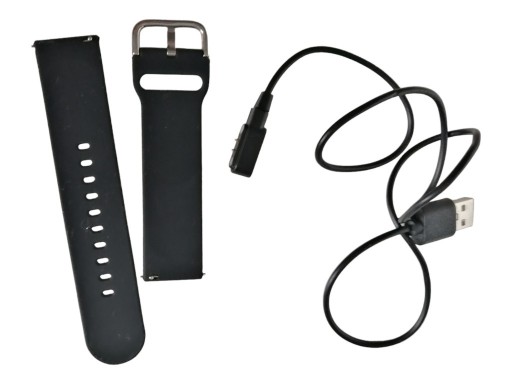 Zdjęcie oferty: Ładowarka USB + nowy czarny pasek od smartwatch