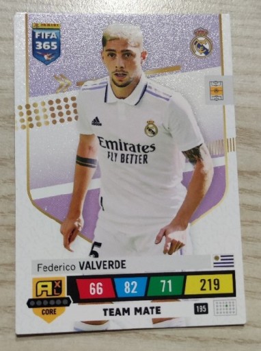 Zdjęcie oferty: FIFA 365 2023 CORE TEAM MATE 195 VALVERDE