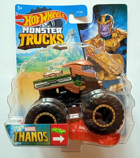 Zdjęcie oferty: Hot Wheels Monster Trucks Marvel Thanos 