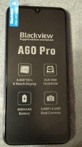 Zdjęcie oferty: Blackview a60 pro