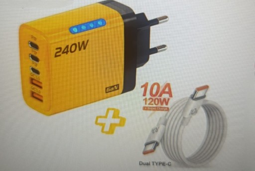 Zdjęcie oferty: Główka do ładowarki 240W!