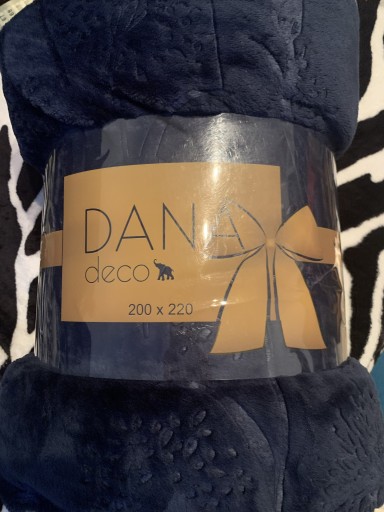 Zdjęcie oferty: Dana deco koc 200x220 granat