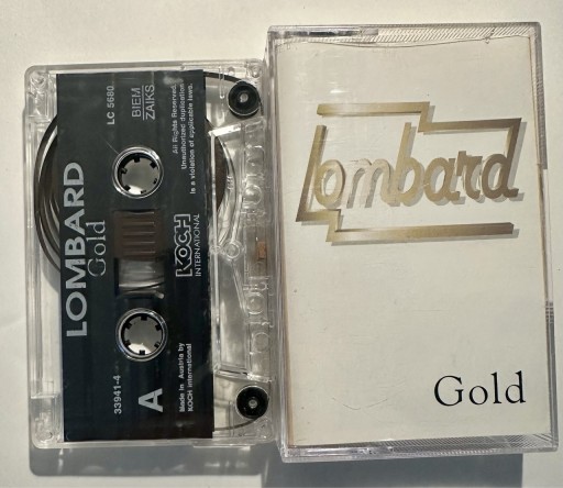 Zdjęcie oferty: Lombard - Gold ( biała) Koch kaseta audio