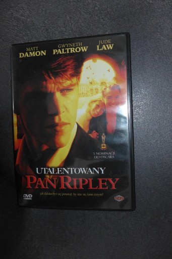 Zdjęcie oferty: Utalentowany Pan Ripley płyta DVD