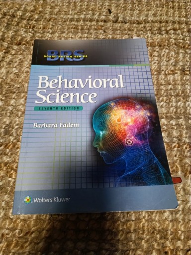 Zdjęcie oferty: BRS Behavioral Science - Barbara Fadem