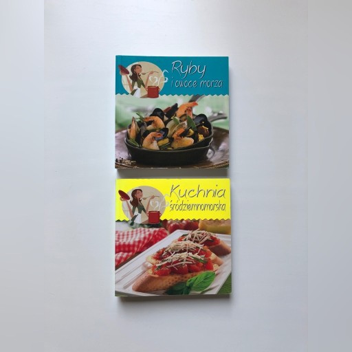 Zdjęcie oferty: Książki kucharskie: śródziemnomorska, ryby i owoce
