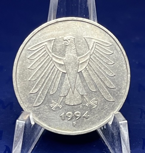 Zdjęcie oferty: Niemcy RFN 5 marek, 1994 F - Stuttgart