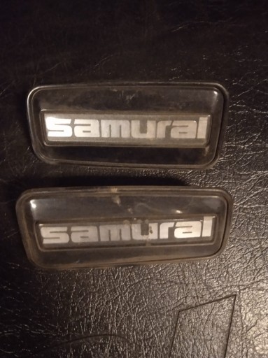 Zdjęcie oferty: Napis emplemat samurai na blotnik, logo, Suzuki