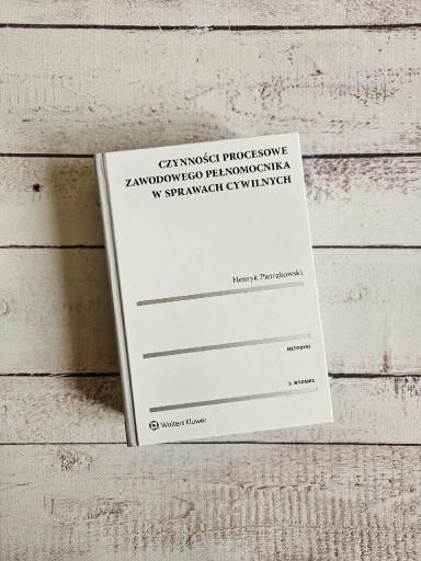 Zdjęcie oferty: Czynności procesowe zawodowego pełnomocnika cywil.