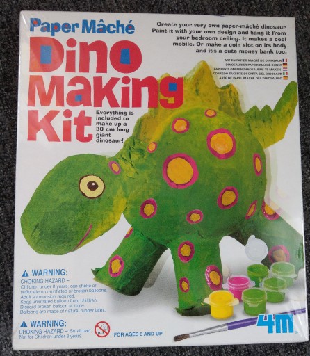 Zdjęcie oferty: Paper Mache zestaw kreatywny Dinozaur