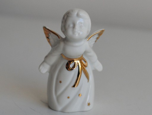 Zdjęcie oferty: Aniołek porcelanowa figurka Marco Polo Exklusiv